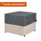 Modern Leisure Renaissance Square Fire Pit Table Cover, 42 in. Square x 22 in. H, Gray 3024 - alternate 1